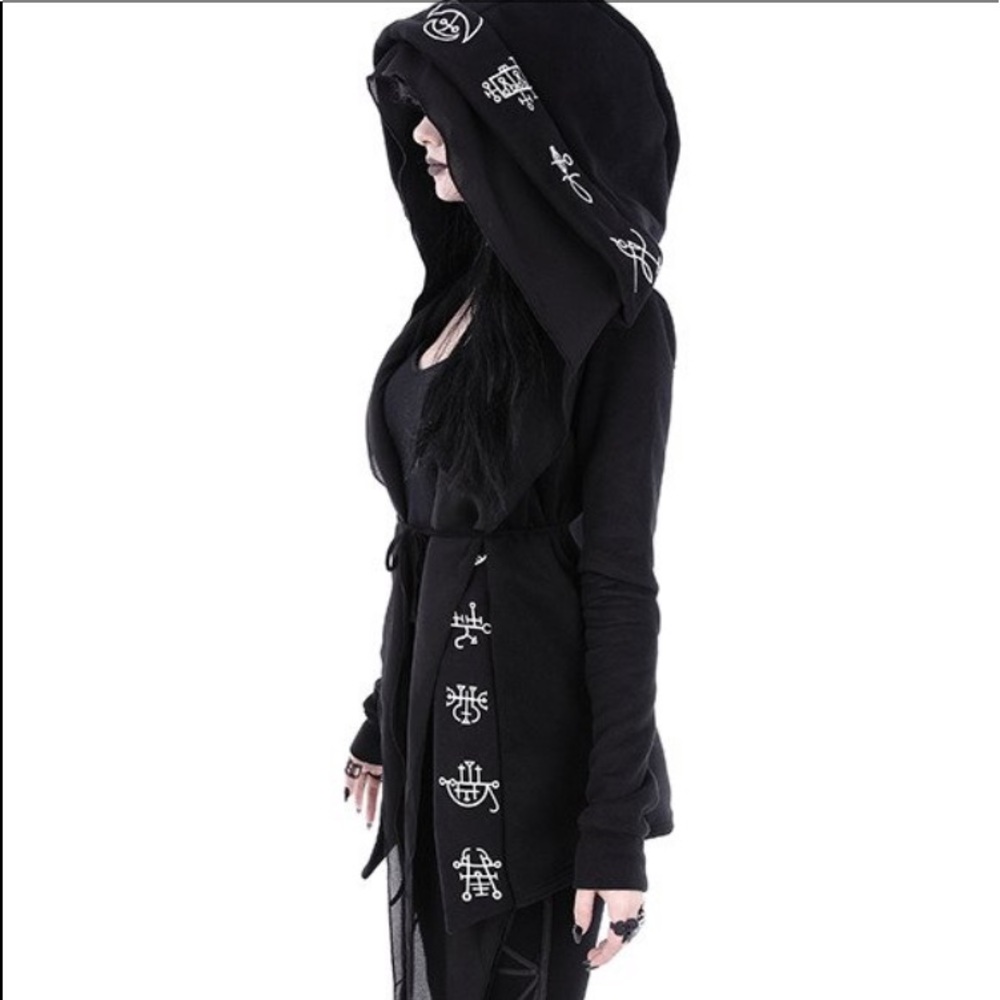 **SOLD ON MERC** Restyle | “Demon Hoodie” - Picture 2 of 10